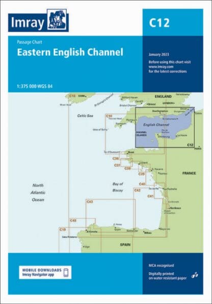 C12 Eastern English Channel Passage Chart