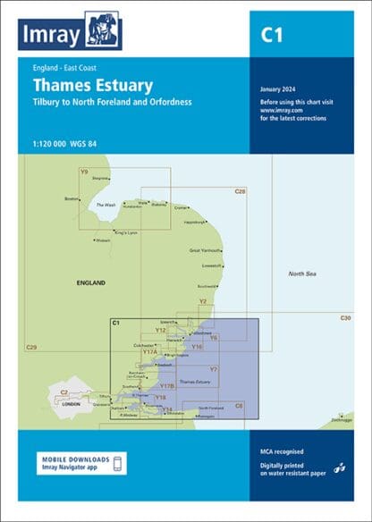 May of Imray Chart C1 – Thames Estuary