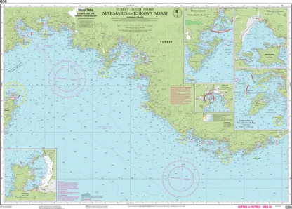 Imray Chart G36 Turkey - South Coast