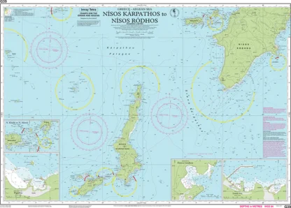 Imray Chart G39 Nísos Kárpathos to Nísos Ródhos