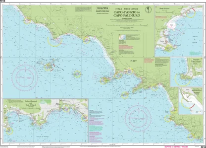 Imray Chart M18 Capo d'Anzio to Capo Palinuro