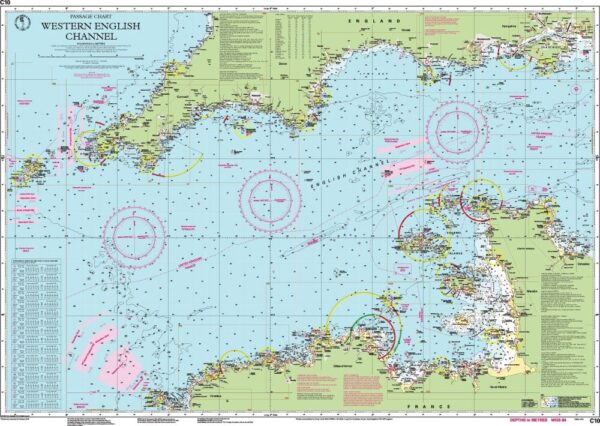 Imray C10 channel approaches