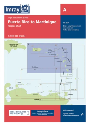 Imray Chart A Puerto Rico to Martinique