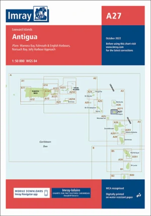 Imray Chart A27 Antigua