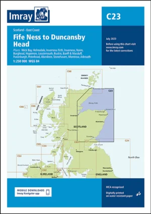 Imray Chart C23 Fife Ness to Duncansby Head