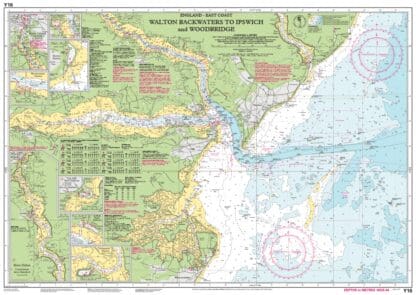 Imray Chart Y16 Walton Backwaters to Ipswich and Woodbridge