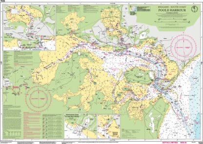 Imray Chart Y23 Poole Harbour