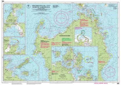 Imray Chart M8 North Sardegna