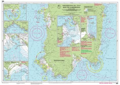 Imray Chart M9 South Sardegna