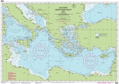 Imray Chart M20 Eastern Mediterranean