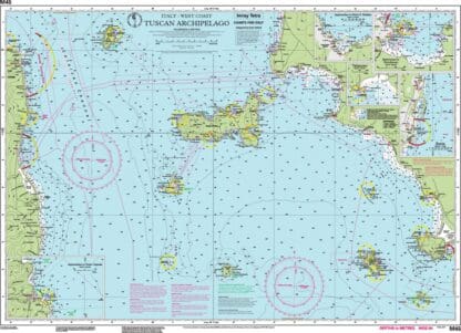 Imray Chart M45 Tuscan Archipelago