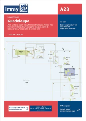 Imray Chart A28 Guadeloupe