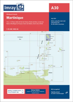 Imray Chart A30 Martinique