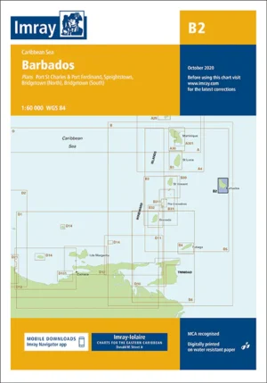 Imray Chart B2 Barbados