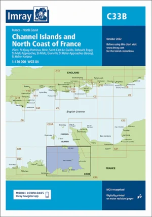 Imray Chart C33B Channel Islands (South)