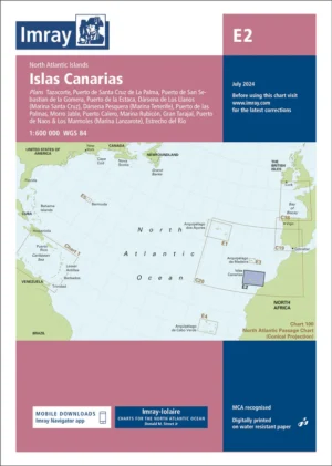 Imray Chart E2 Islas Canarias