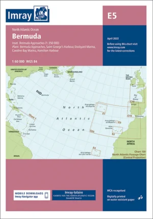 Imray Chart E5 Bermuda