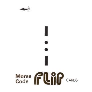 Flipcards Morse Code Cards