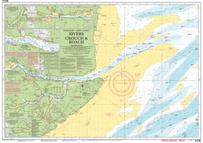 Imray Chart Y17B The Rivers Crouch and Roach