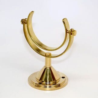 Weems & Plath Brass Gimbal for Large Yacht Lamp or Vase