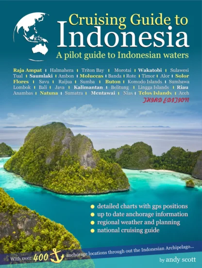 Cover of Cruising Guide to Indonesia by Andy Scott