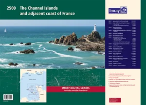 cover of 2500 The Channel Islands and adjacent coast of France Chart Pack