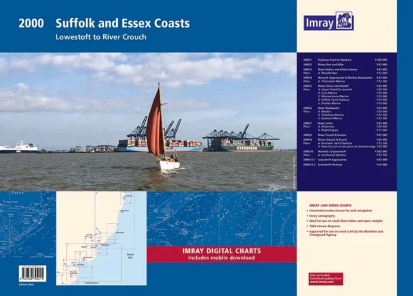 cover of Imray Chart Pack 2000 Suffolk &and Essex Coast