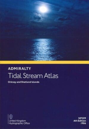 Admiralty Tidal Stream Atlas NP209 - Orkney and Shetland Islands