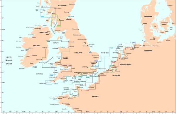 Coverage of Imray Chart Packs