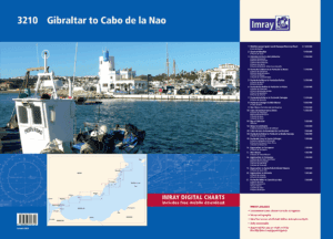 IMRAY 3210 GIBRALTAR TO CABO DE LA NAO CHART PACK<br>by Imray
