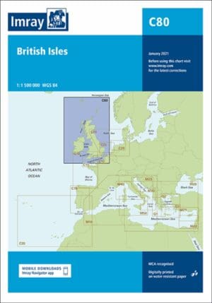 Cover of Imray Chart C80 British Isles
